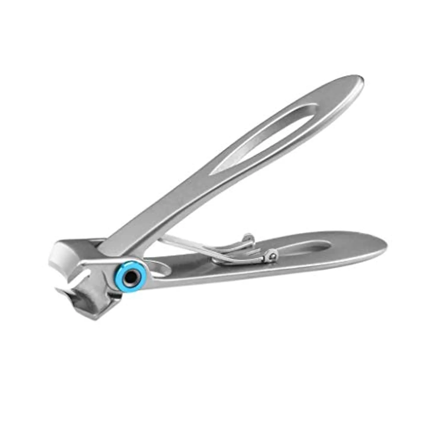 15mm Wide Jaw Opening Toenail Clipper,Ergonomics Finger Cutter Trimmer for Thick Nails,Oversized Stainless Steel Fingernail Clippers for Ingrown for Men,Tough Nails,Seniors,Adults (Silver)