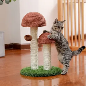 18.9" Mushroom Cat Scratching Post/ Tree/ Pole