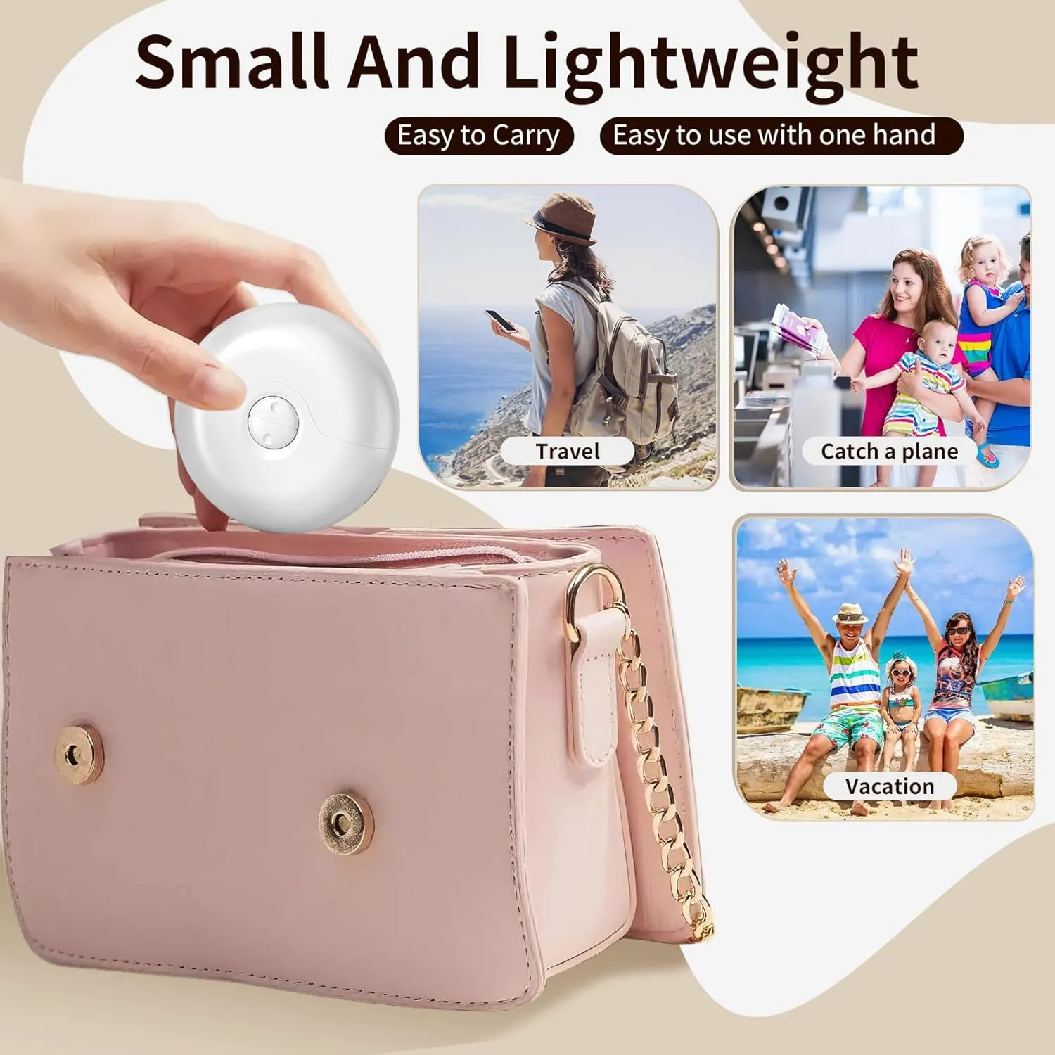 2-in-1 Electric Nail Clippers with Light (1pc)