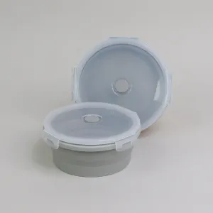2 Piece Large Collapsible Bowl Set