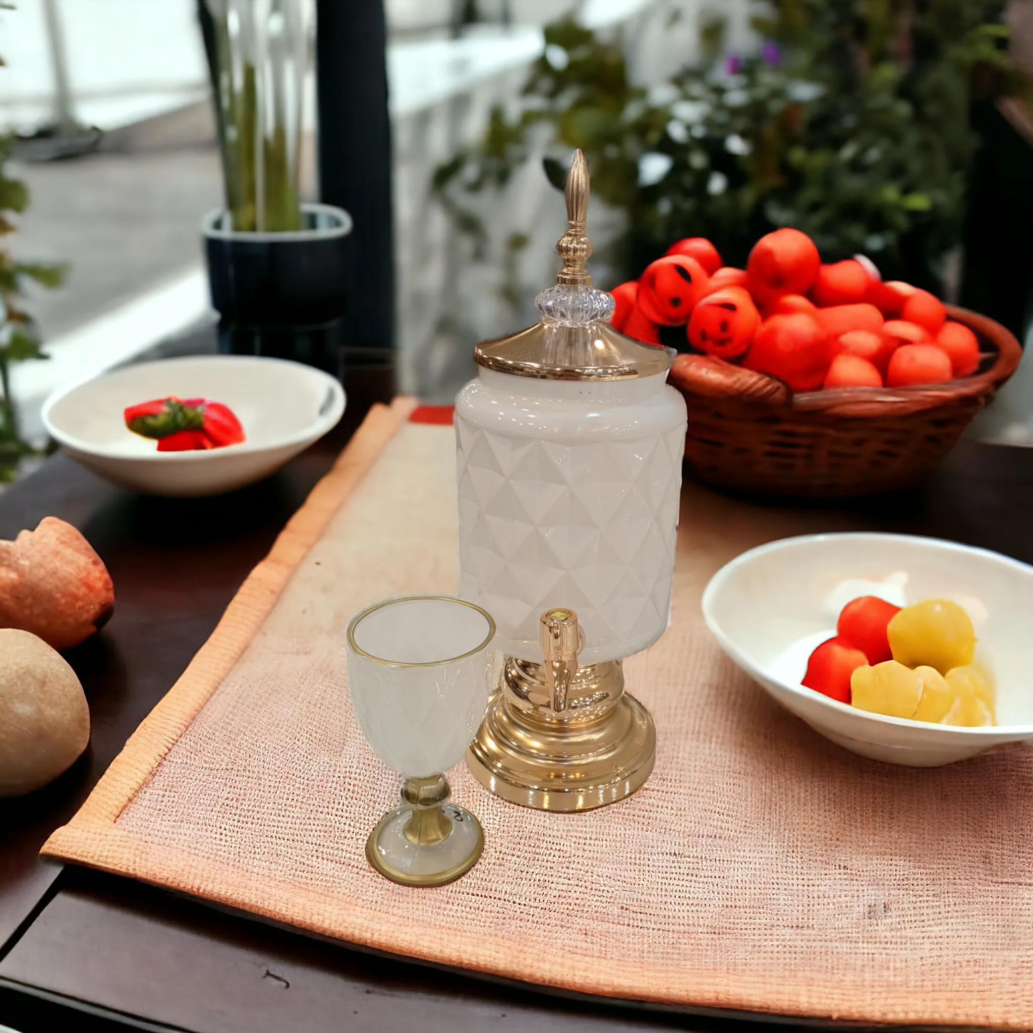 7 Pcs Glass Water dispenser Set (SB2)
