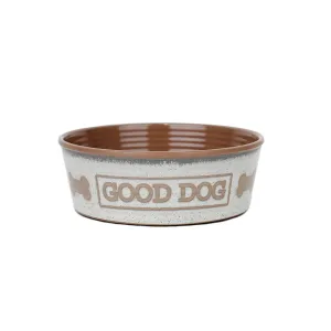 Barkley & Bella Melamine Bowl - Natural Bone Medium