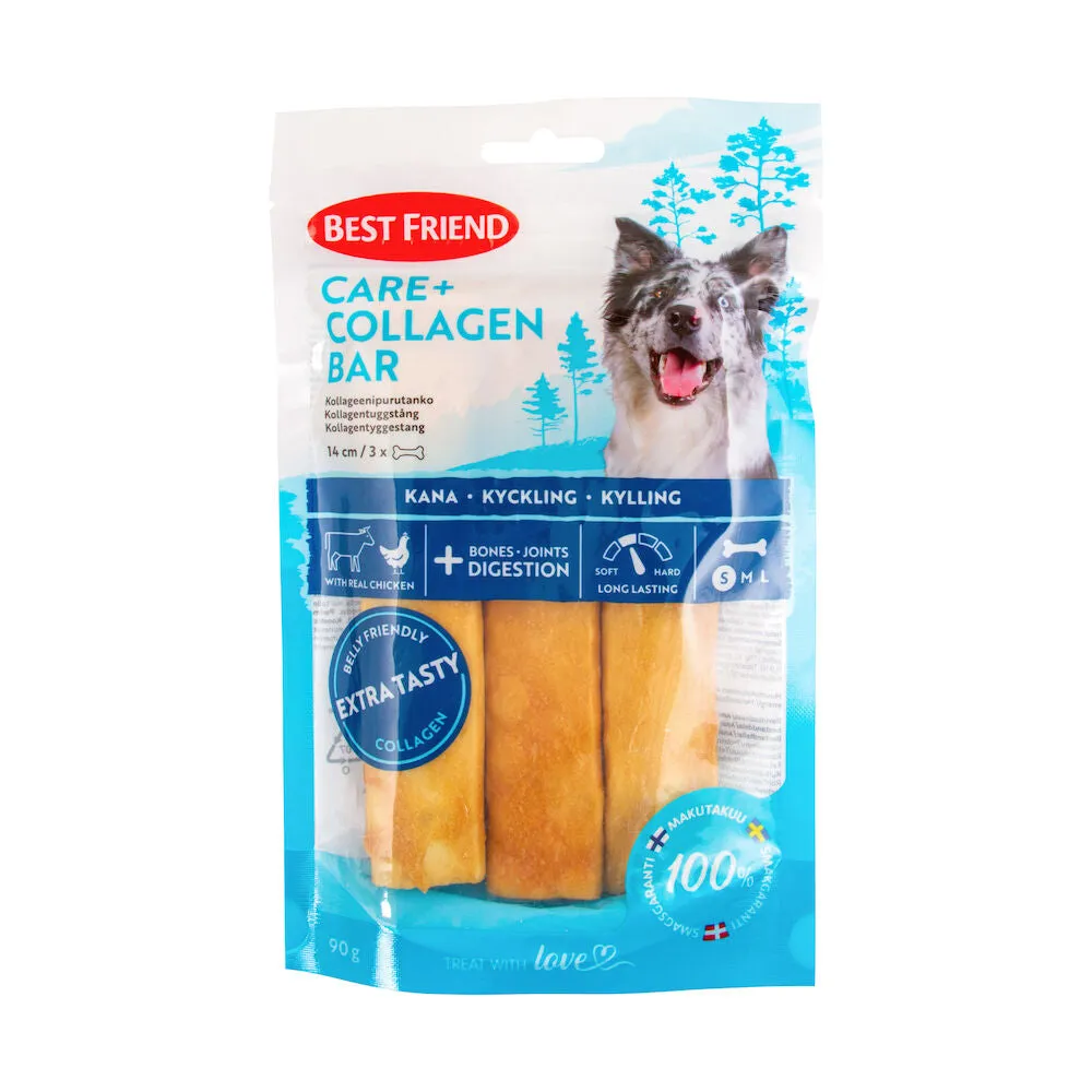 Best Friend Care  Colla Bar with chicken 14 cm 3 pcs 90 g