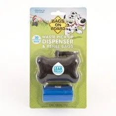 BOB Dispenser Bone - Black - 30 Bags