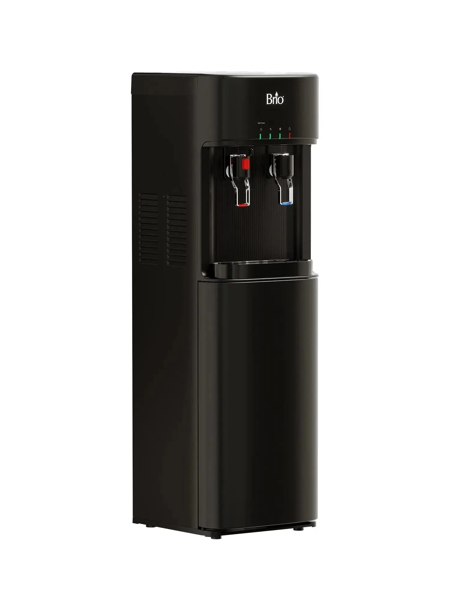 Brio Bottom Load Water Cooler Dispenser for 5 Gallon Bottles – Paddle Dispensing, Product Height 41.1"