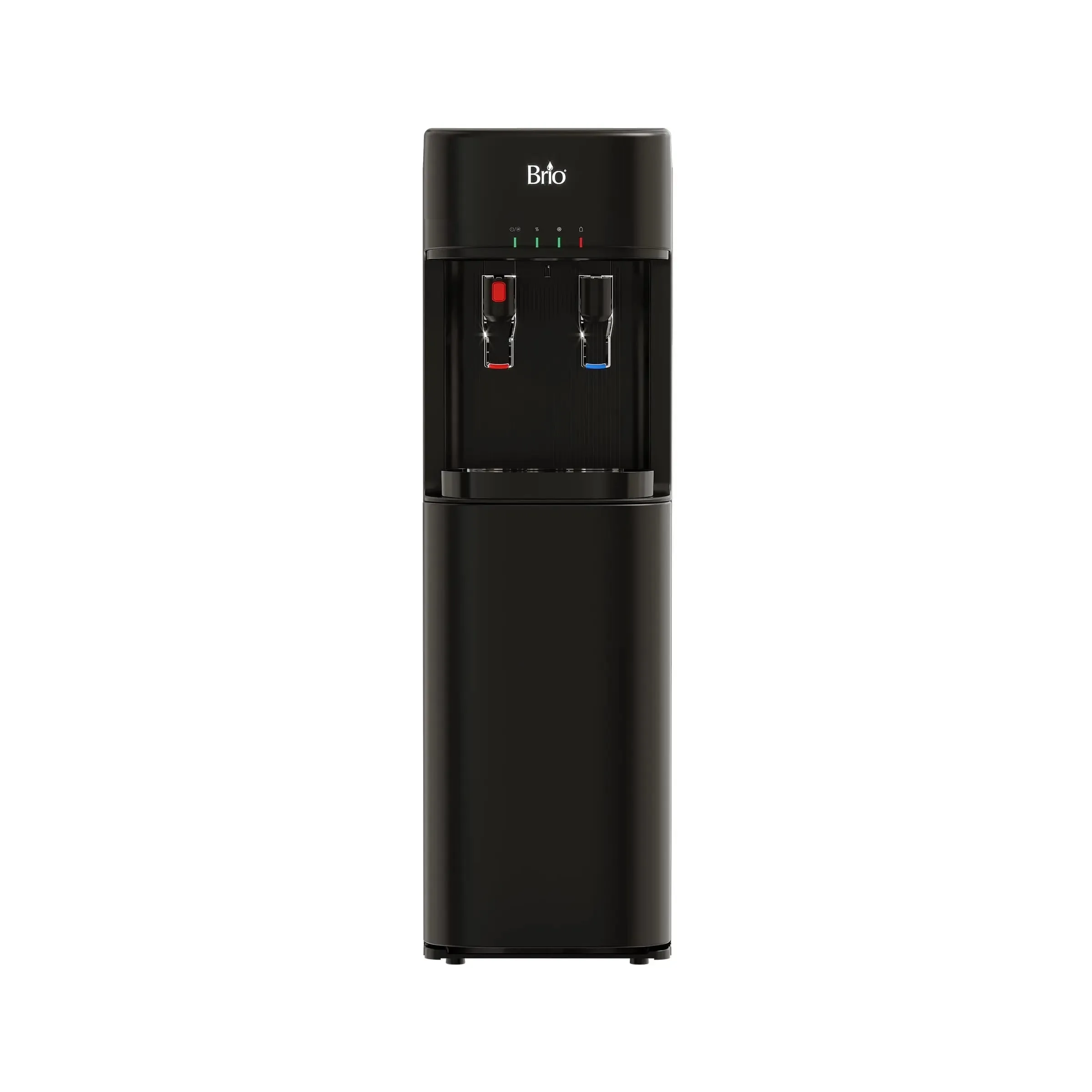 Brio Bottom Load Water Cooler Dispenser for 5 Gallon Bottles – Paddle Dispensing, Product Height 41.1"