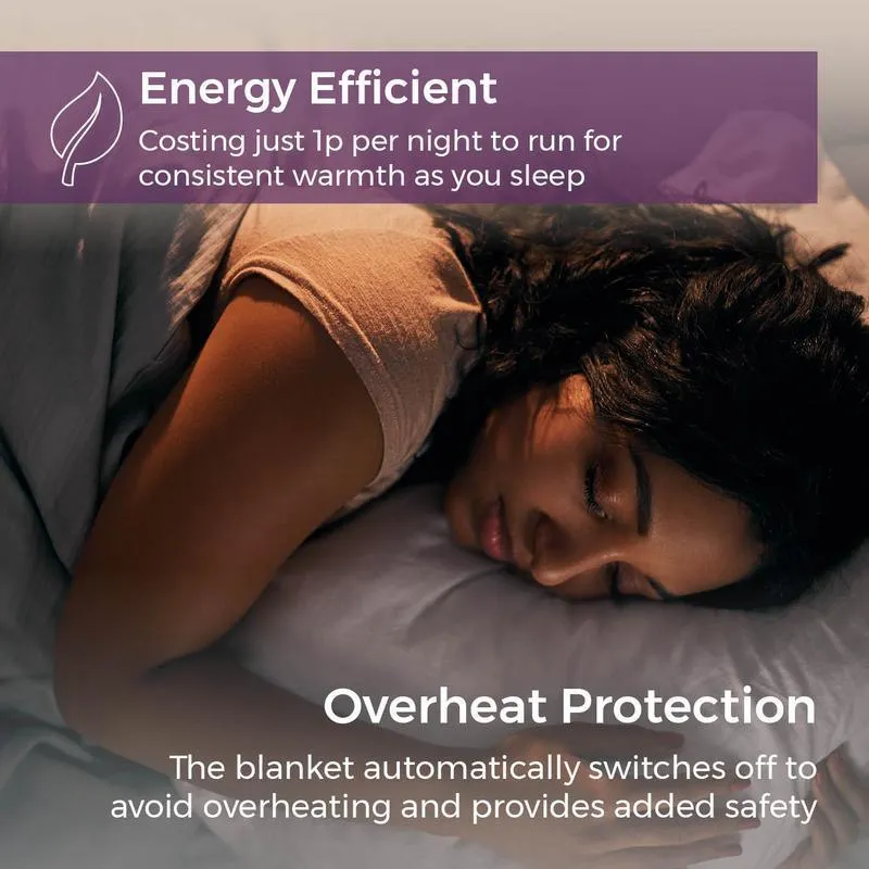 Carmen Heated Under Blanket Double