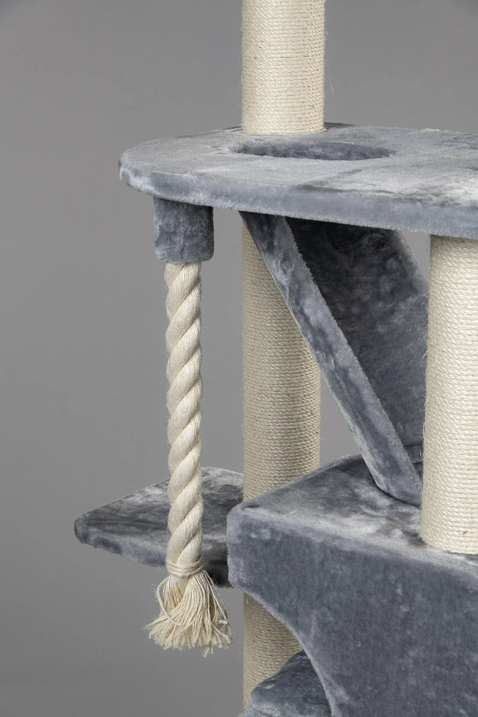 Cat Mansion Light Grey