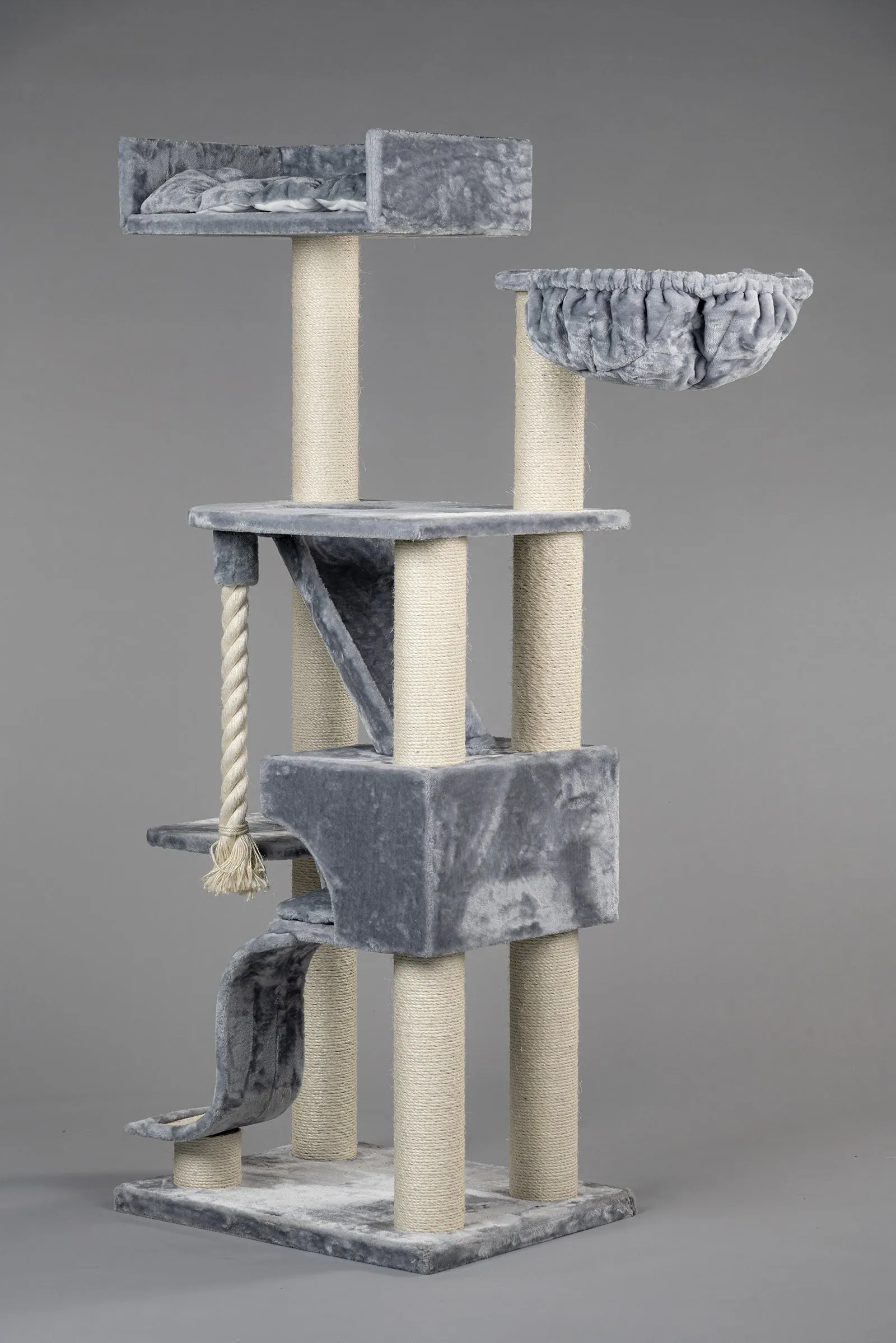 Cat Mansion Light Grey