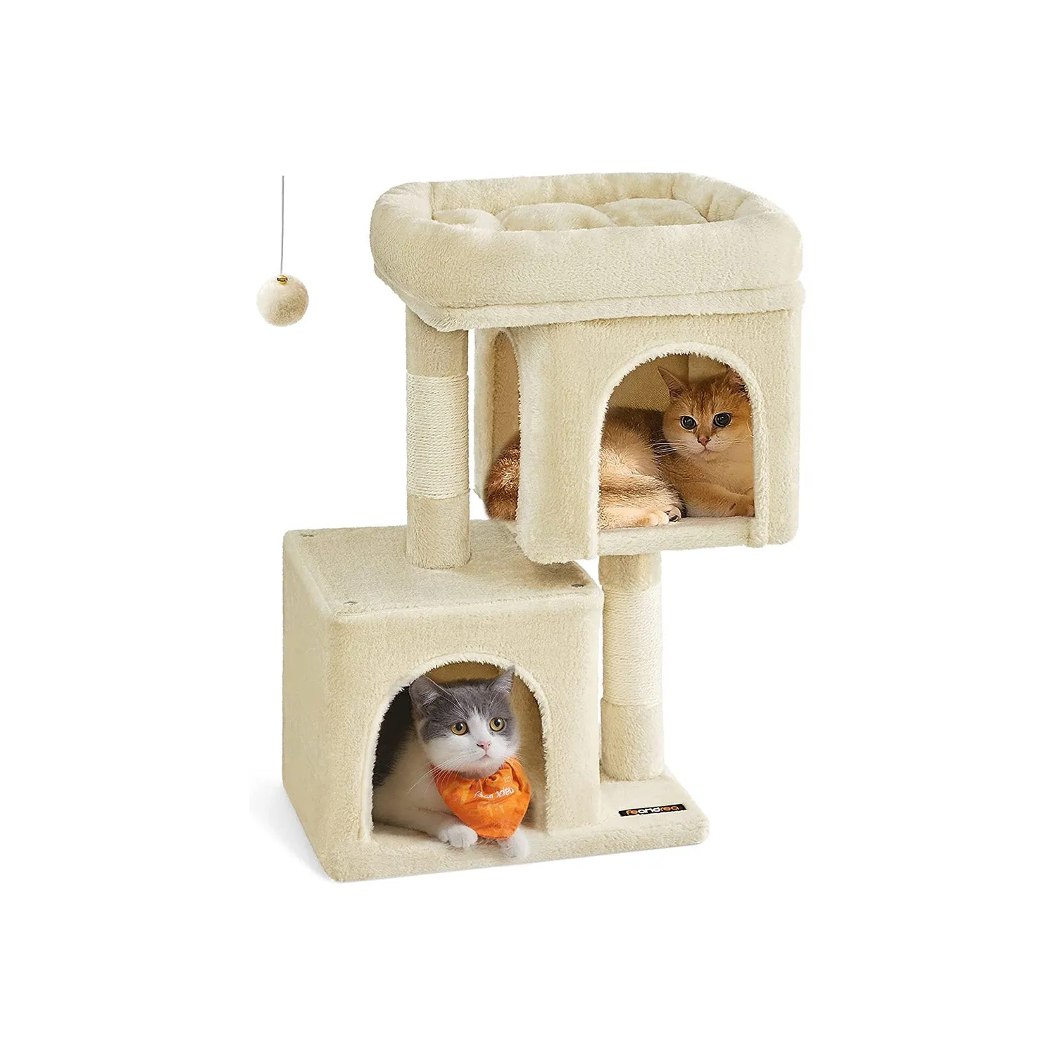 Cat Tree with 2 Cat Caves