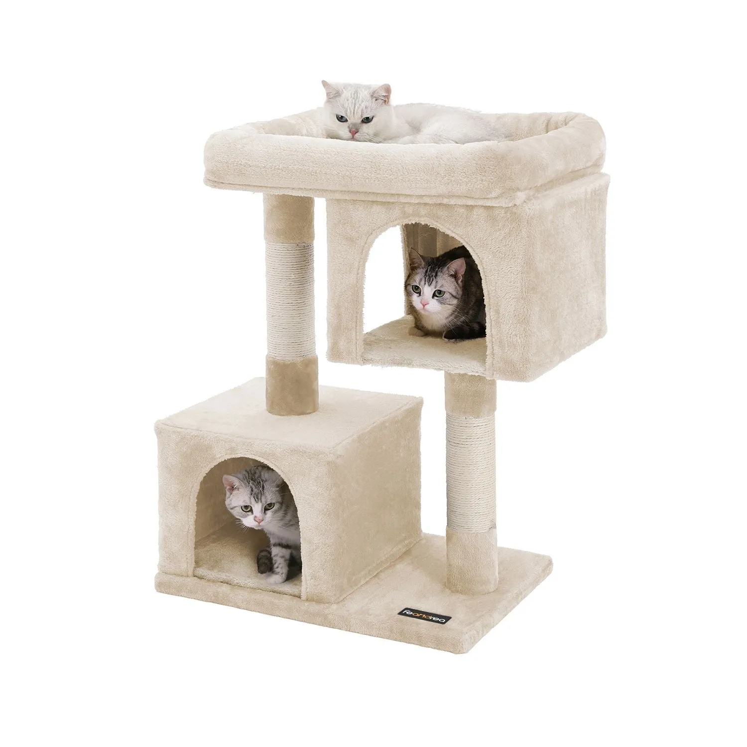 Cat Tree with 2 Cat Caves
