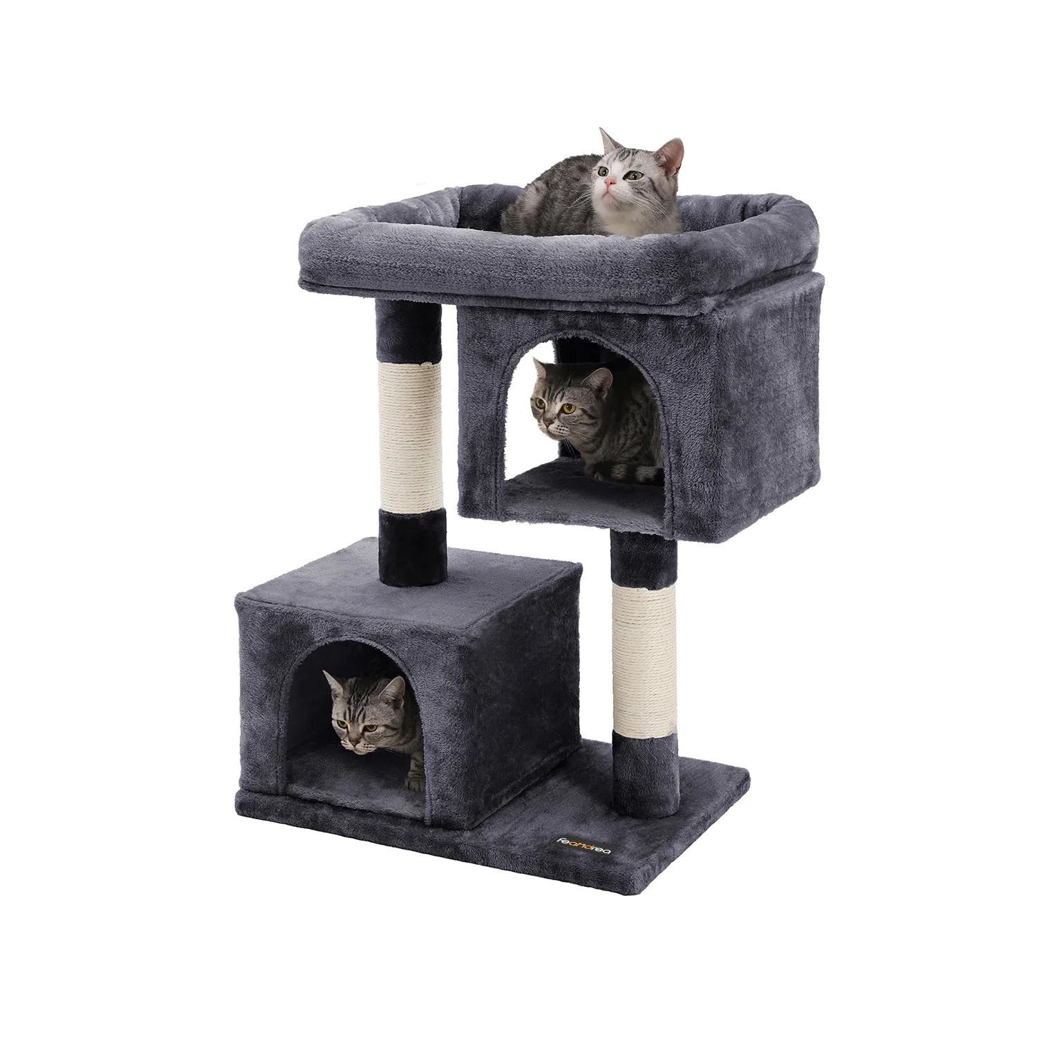 Cat Tree with 2 Cat Caves