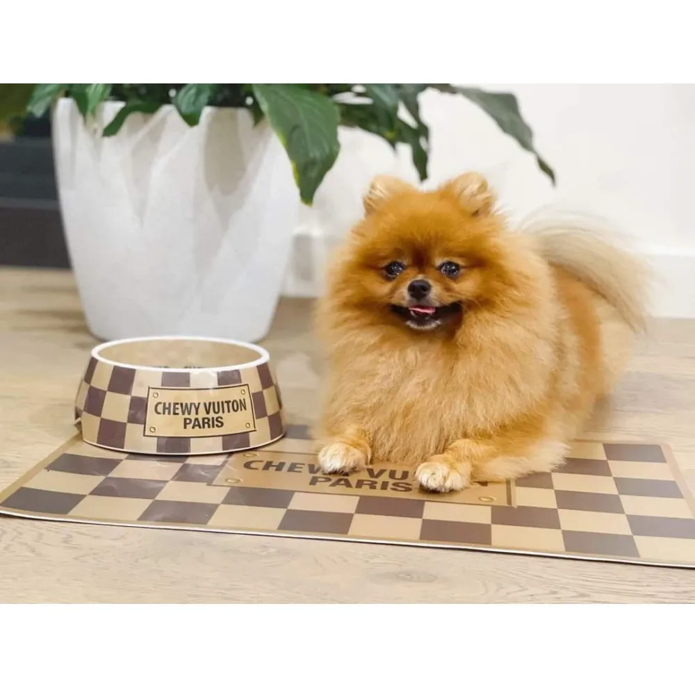 Checker Chewy Vuiton Placemat