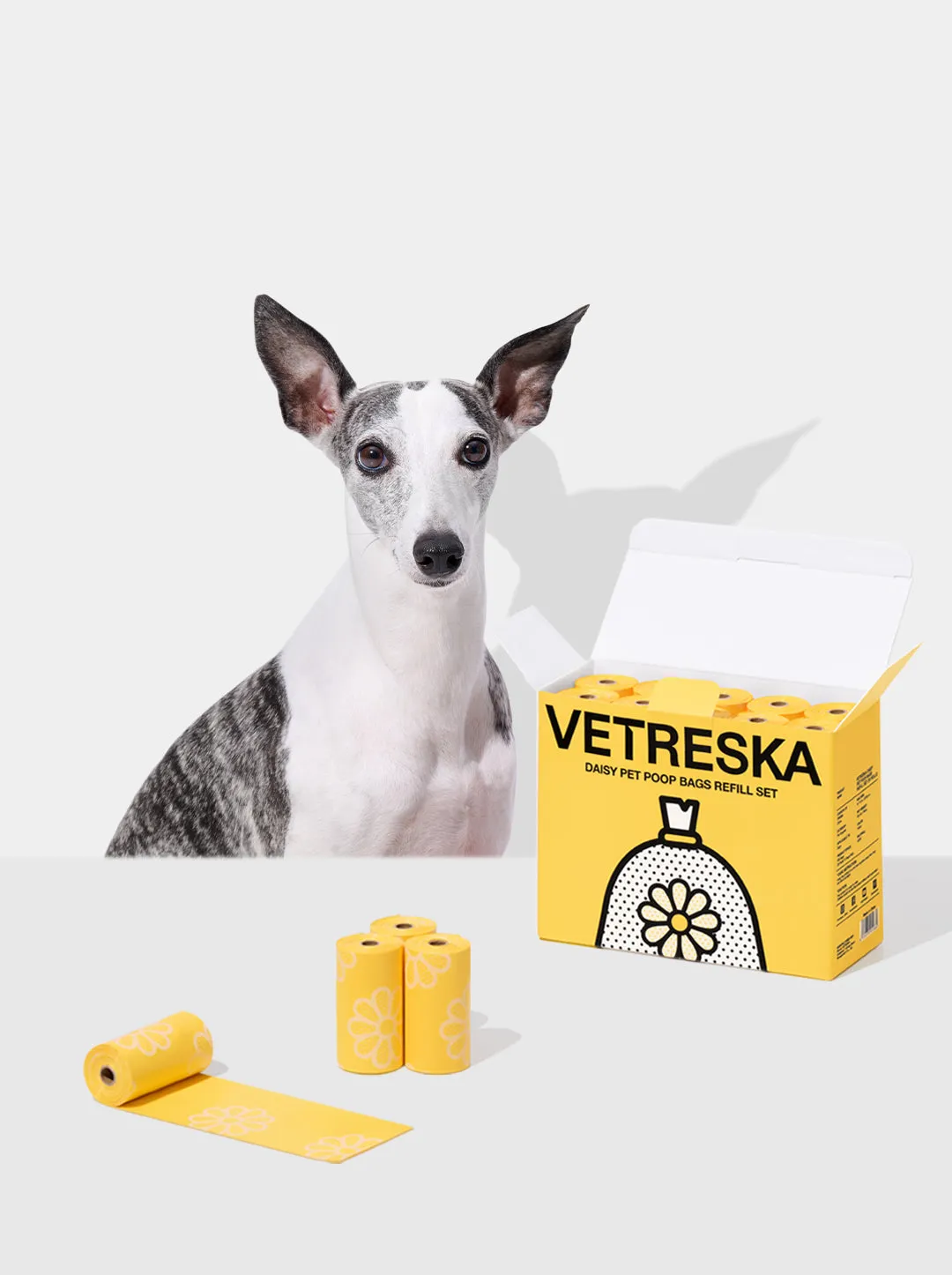 Daisy Pet Poop Bag Refill Set (20 Rolls)