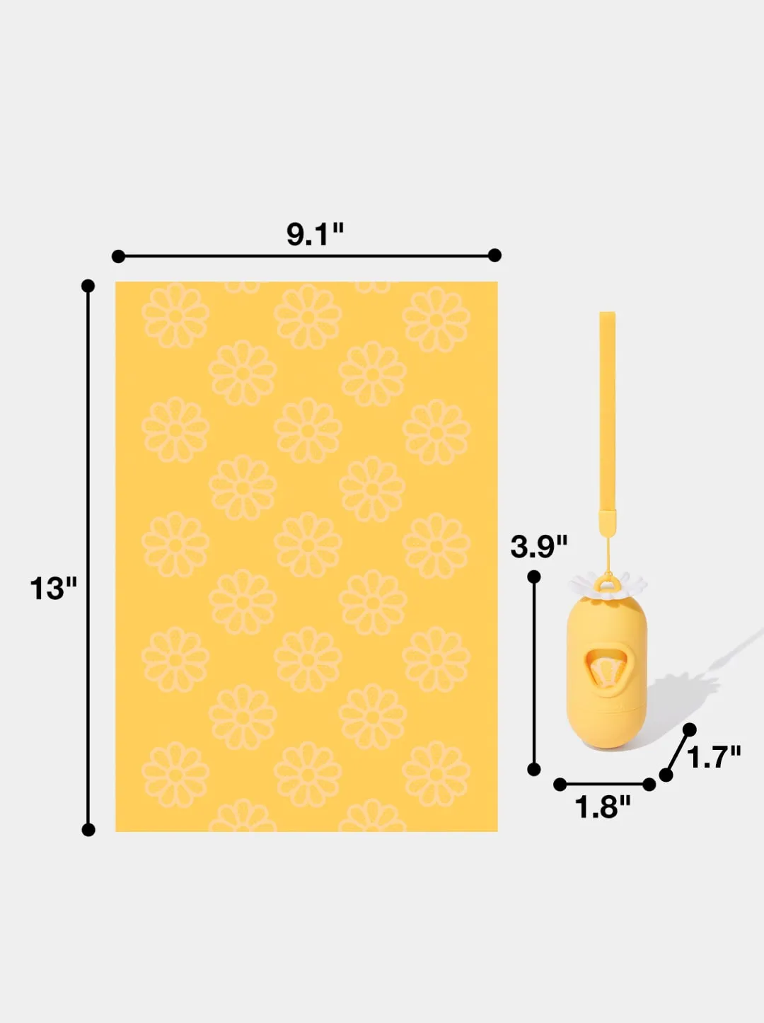 Daisy Pet Poop Bag Refill Set (20 Rolls)
