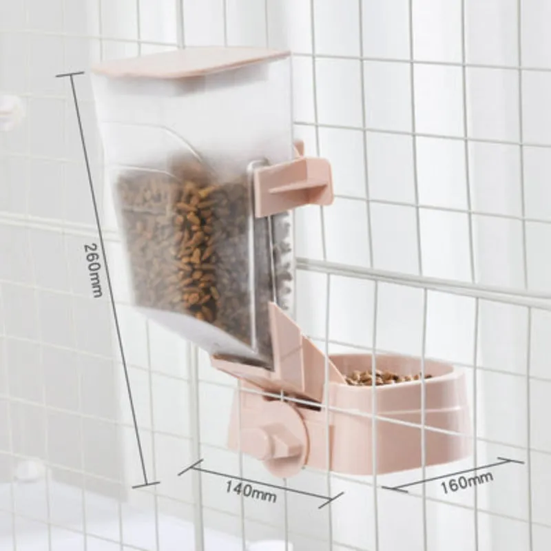 Dog/Cat Travel Cage Feeder/Water Set