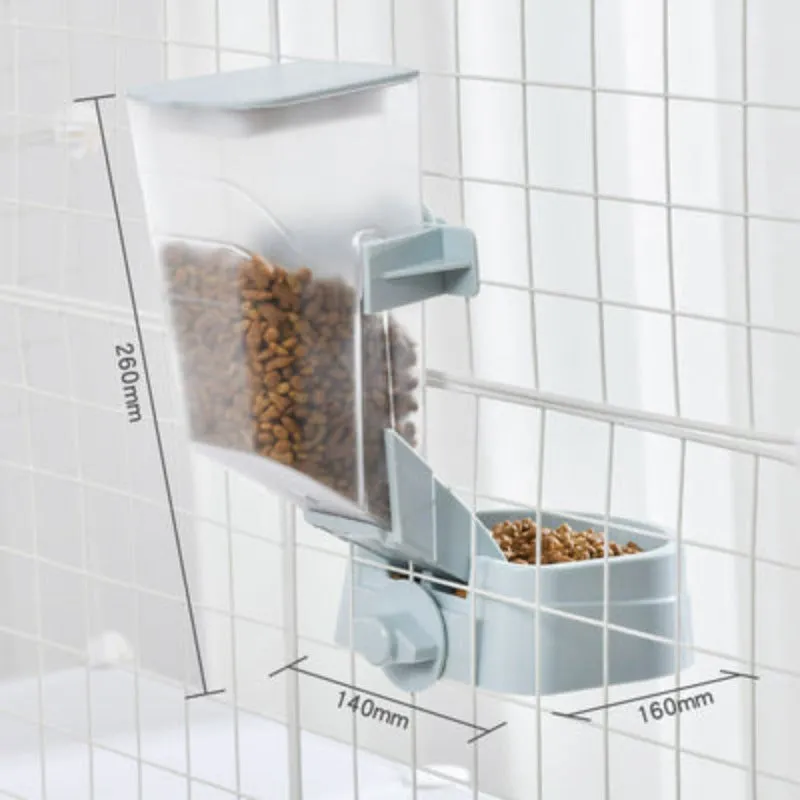 Dog/Cat Travel Cage Feeder/Water Set
