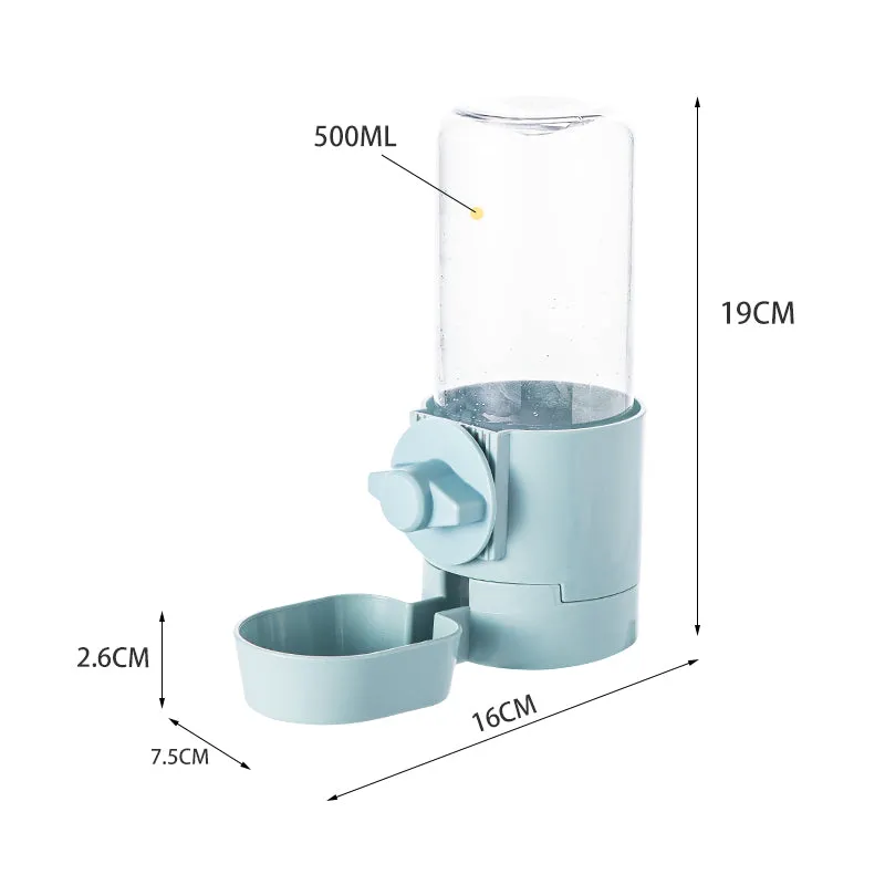 Dog/Cat Travel Cage Feeder/Water Set