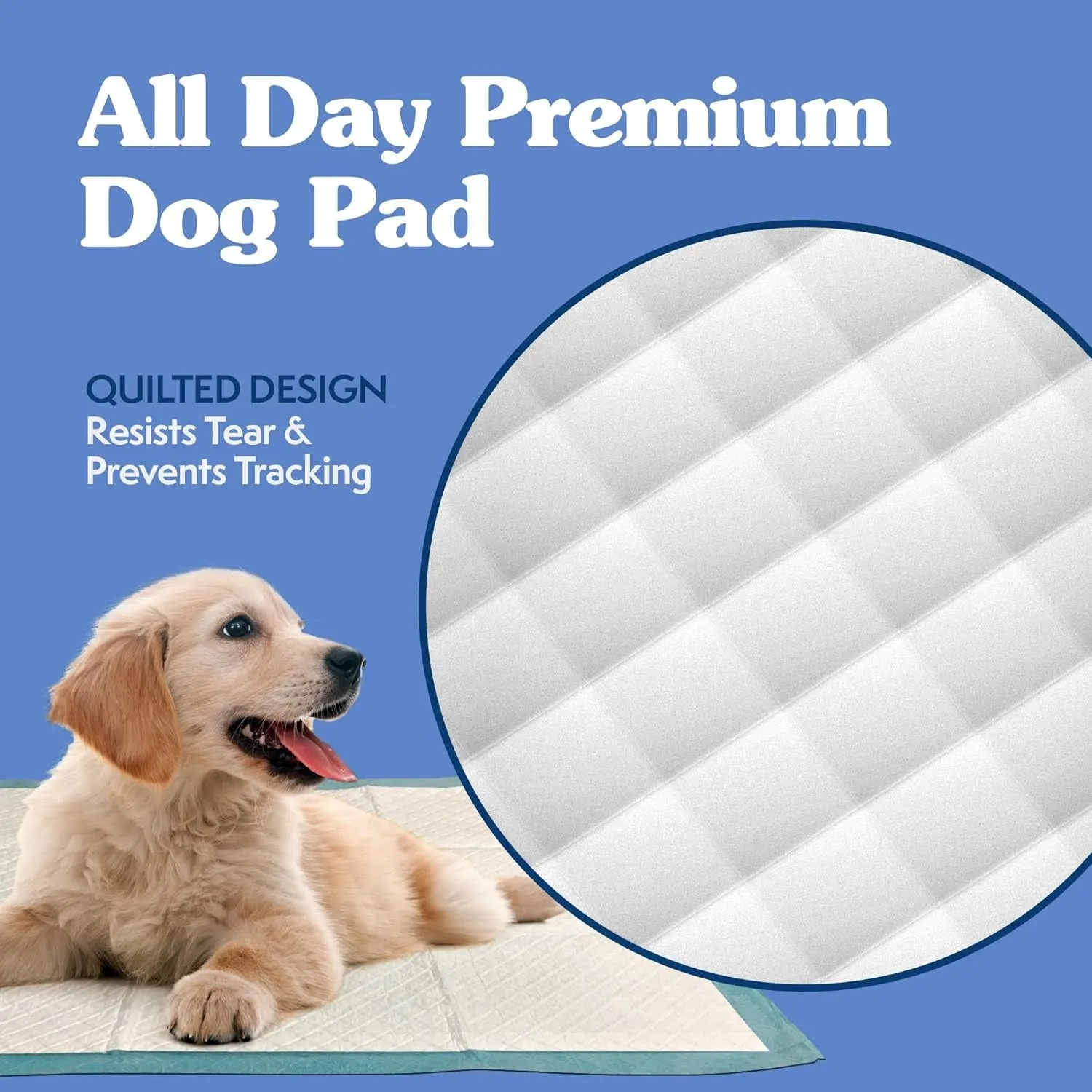 Extra Large Pee Pads for Dogs, XL Puppy Potty Training Pee Pad, 6 Layers Thick, Instashield Absorbent, Attracts Dogs, Leak Proof, Odor Neutralizing, Disposable, XLARGE 28"X30", 200Ct