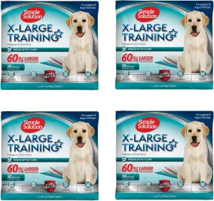 Extra Large Pee Pads for Dogs, XL Puppy Potty Training Pee Pad, 6 Layers Thick, Instashield Absorbent, Attracts Dogs, Leak Proof, Odor Neutralizing, Disposable, XLARGE 28"X30", 200Ct