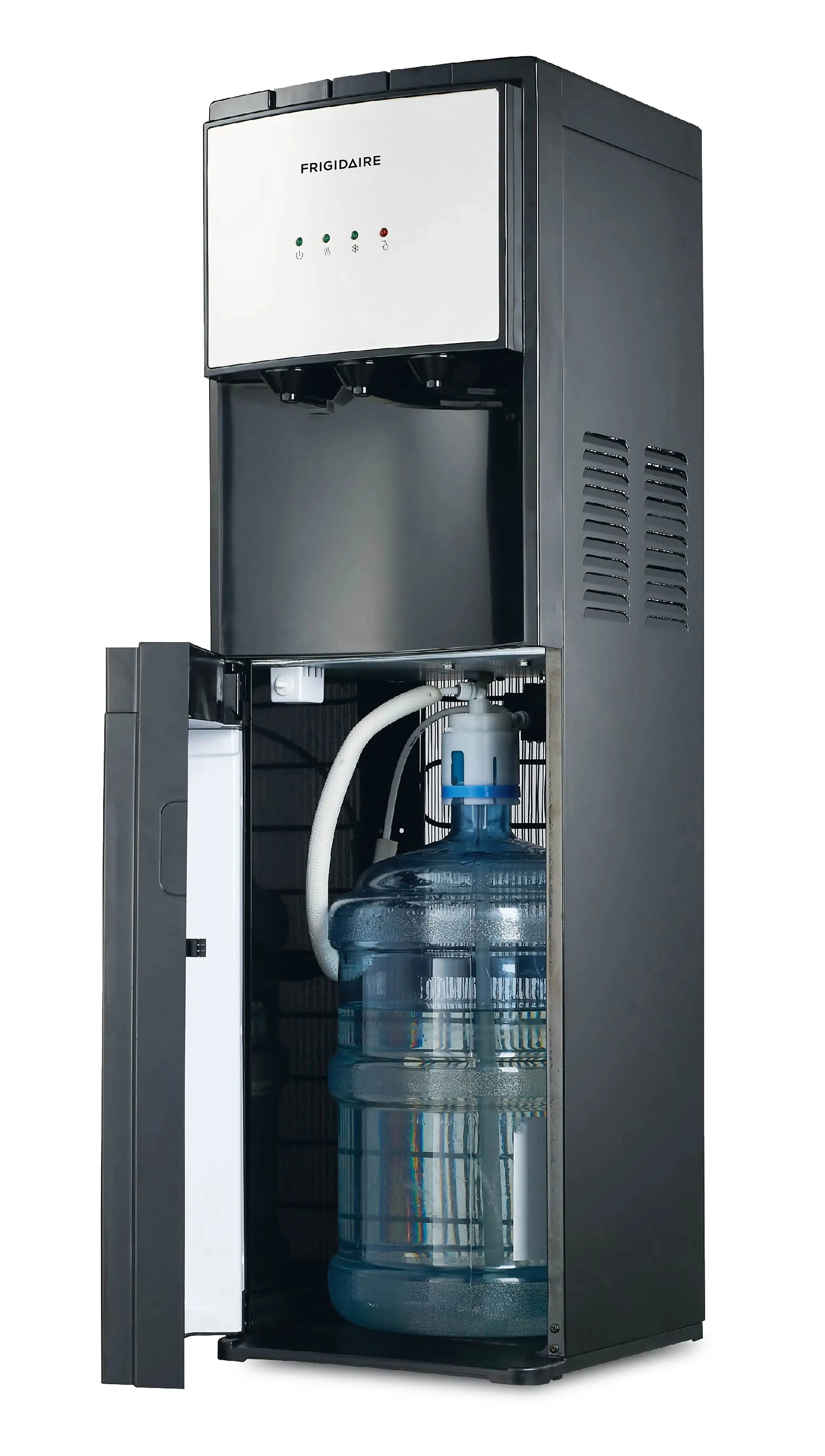 Frigidaire, 5 Gallon Bottom Loading Hot and Cold Water Dispenser EFWC505, Stainless Steel