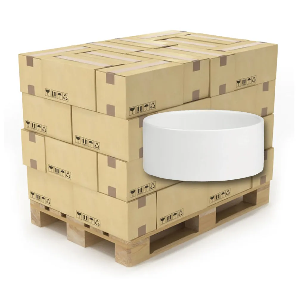 FULL PALLET - 480 x Dog Bowls - Ceramic