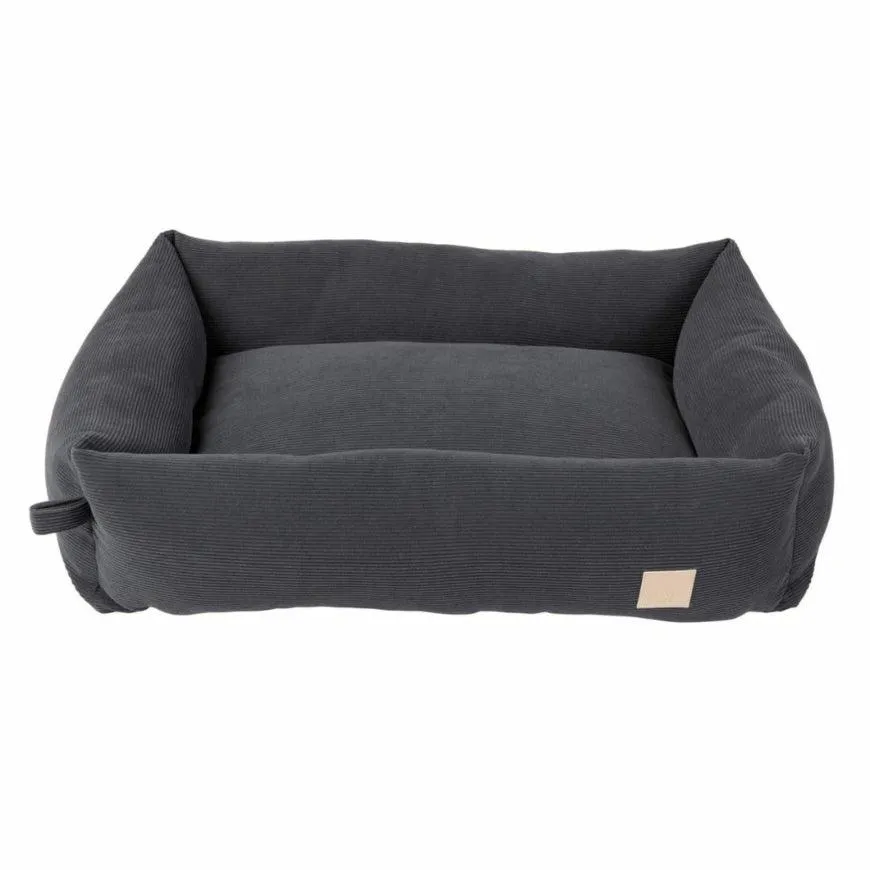 FuzzYard Life Corduroy Bed - Slate Grey