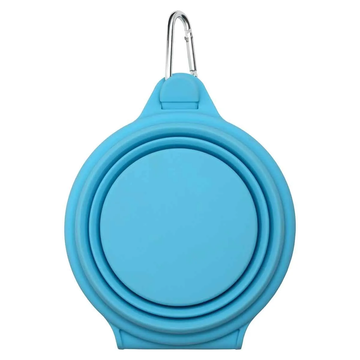 Lexi & Me Double Collapsible Travel Dog Bowl Blue