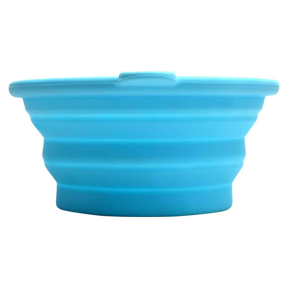 Lexi & Me Double Collapsible Travel Dog Bowl Blue