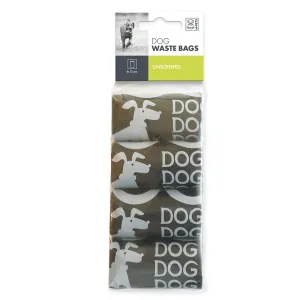 M-PETS Dog Waste Bags Black 60 bags