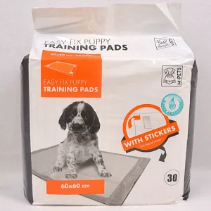 M Pets Easy Fix Puppy Training Pads With Stickers for Dogs (60x60cm)