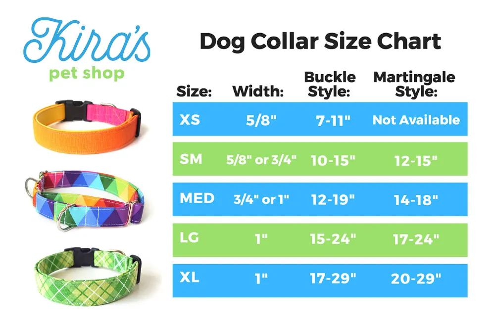 Modern Lime Green Geometric Lines Dog Collar
