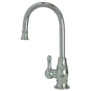 Mountain Plumbing MT1850-NL Francis Anthony Collection Hot Water Faucet with Traditional Curved Body & Curved Handle