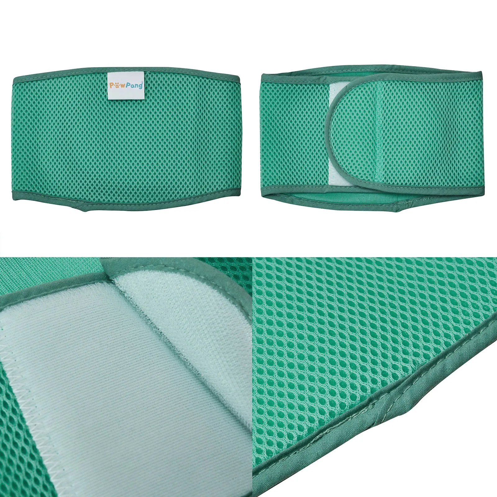 PawPang M Dog Wrap Reusable Male   10 Ct M Diaper Booster Pads Disposable