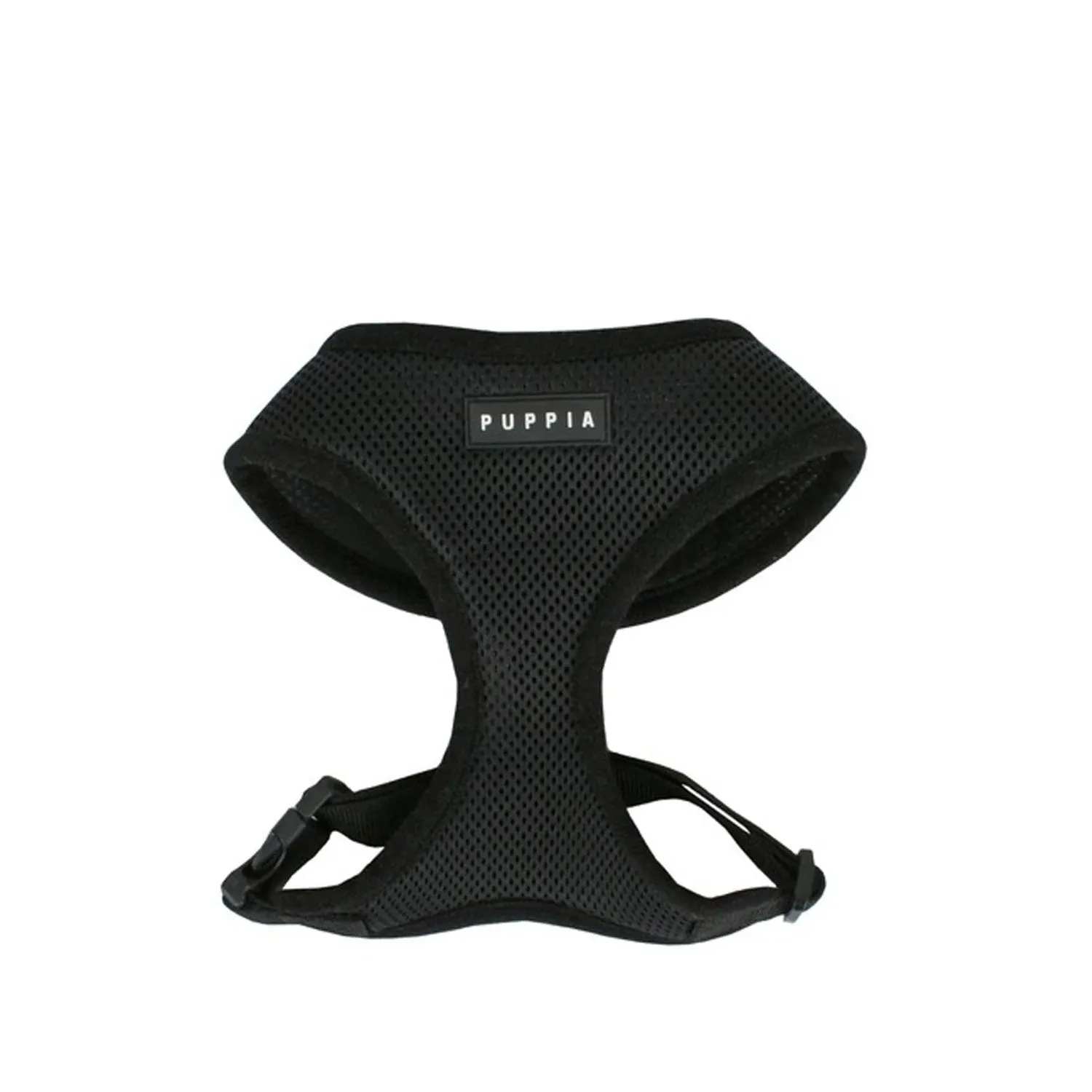 Puppia Soft Mesh Breathable Dog Harness - Black