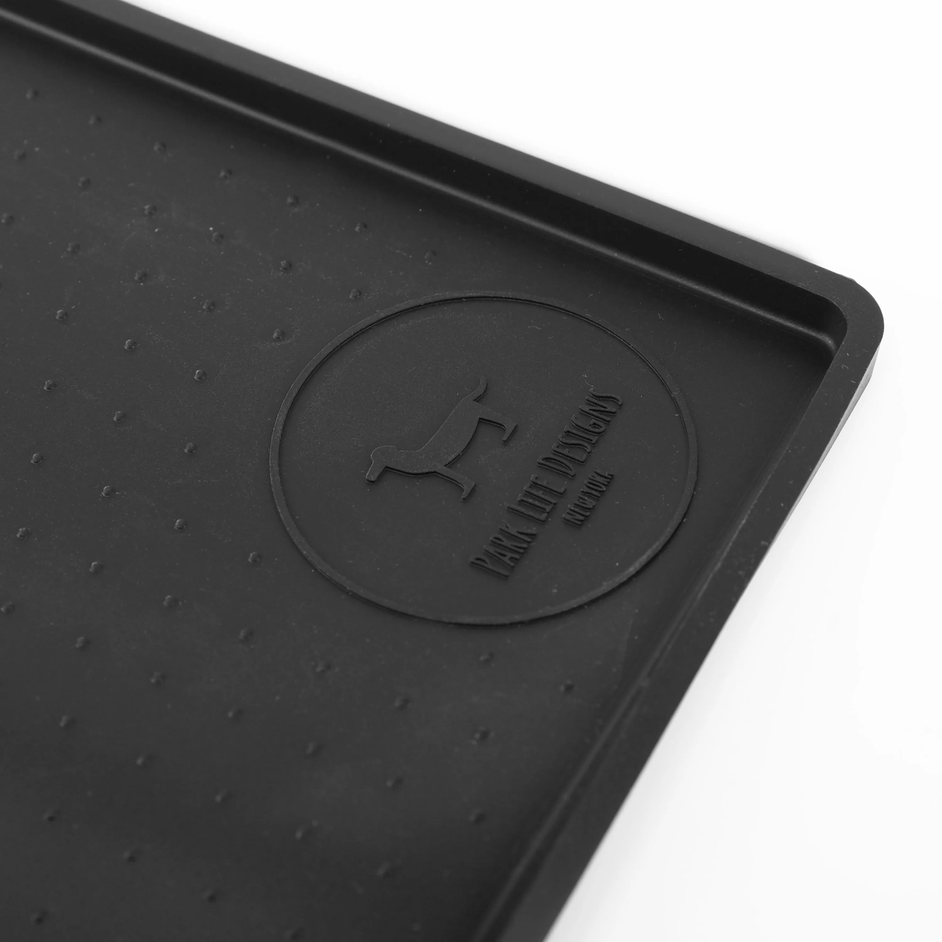 SILICONE MESS FREE BLACK PLACEMAT