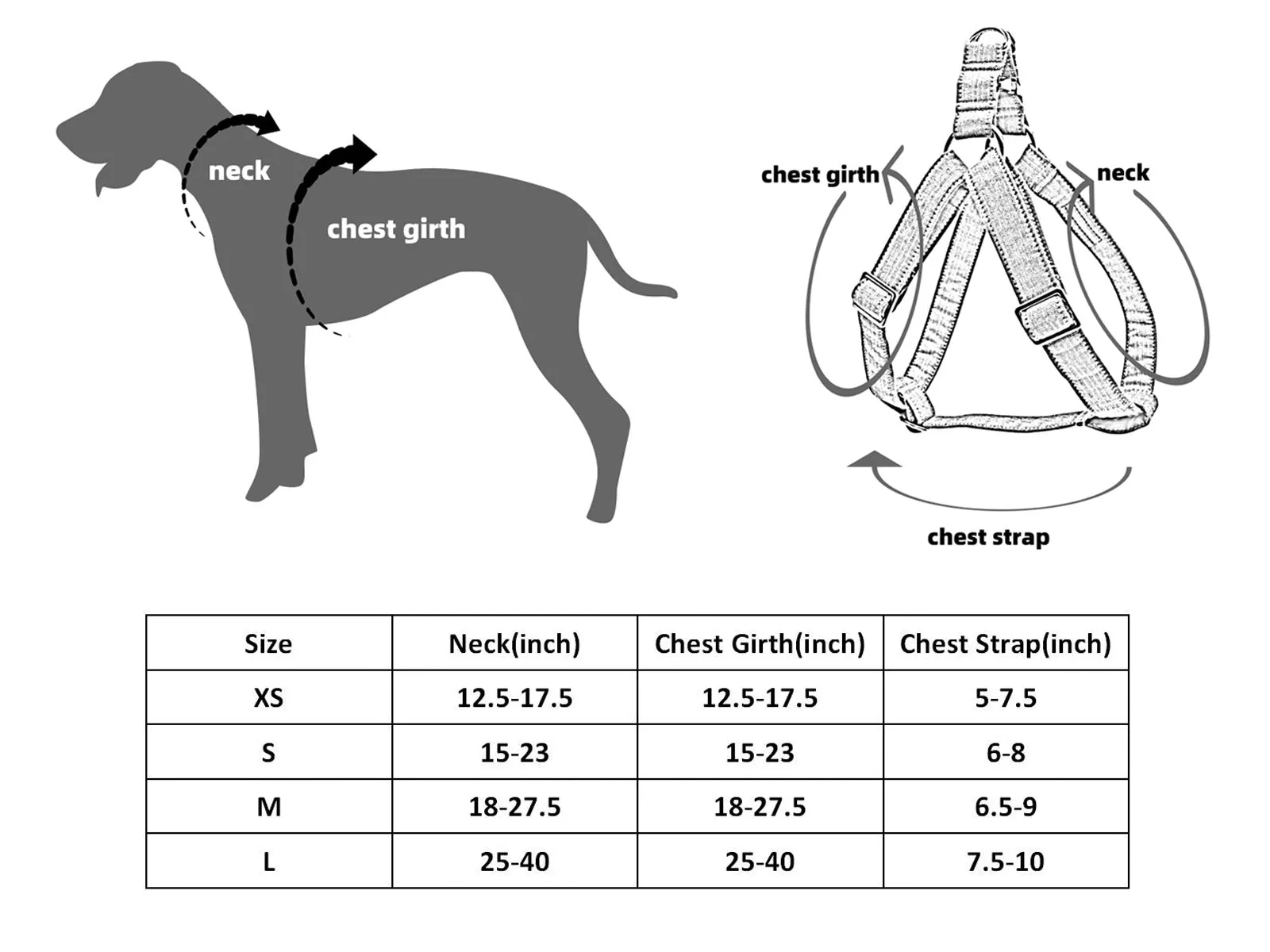Silk Dog Harness for Small Medium Large Female Male Dogs
