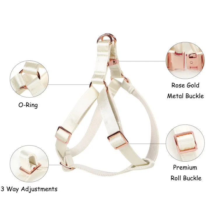Silk Dog Harness for Small Medium Large Female Male Dogs