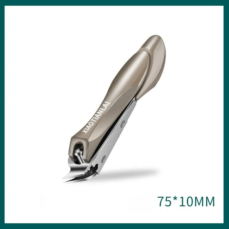 Stainless Steel Nail Clippers - Sharp/Curved Edge Design