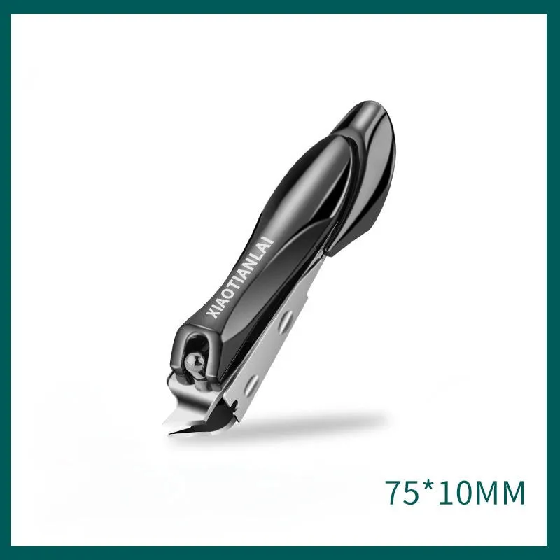 Stainless Steel Nail Clippers - Sharp/Curved Edge Design