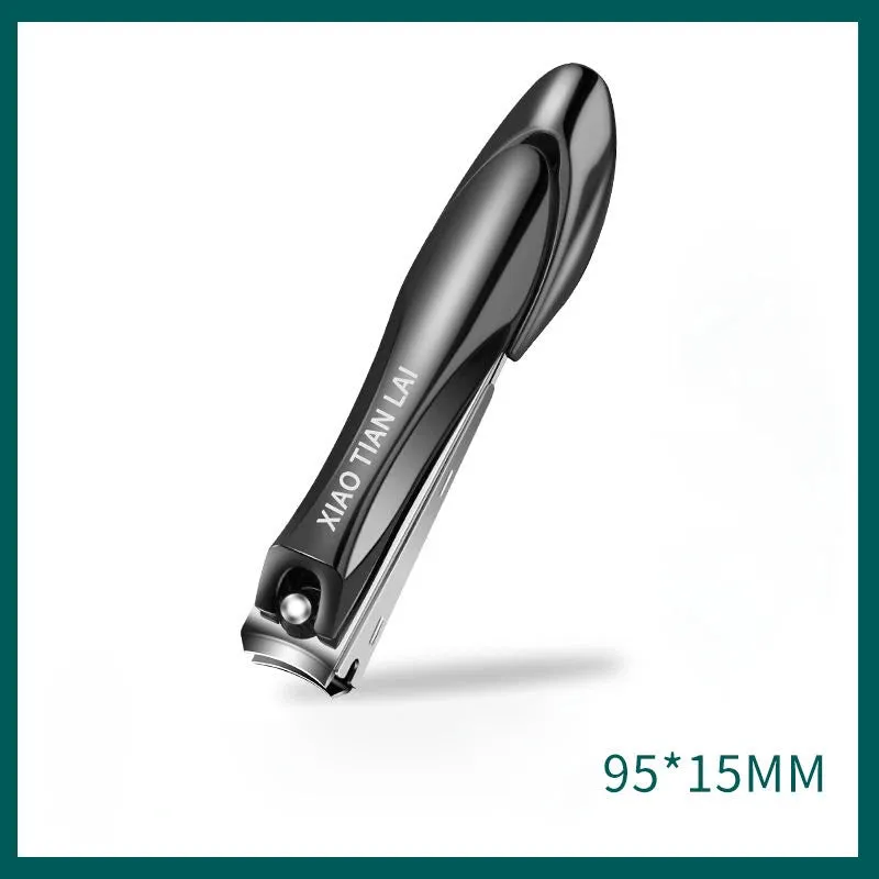 Stainless Steel Nail Clippers - Sharp/Curved Edge Design