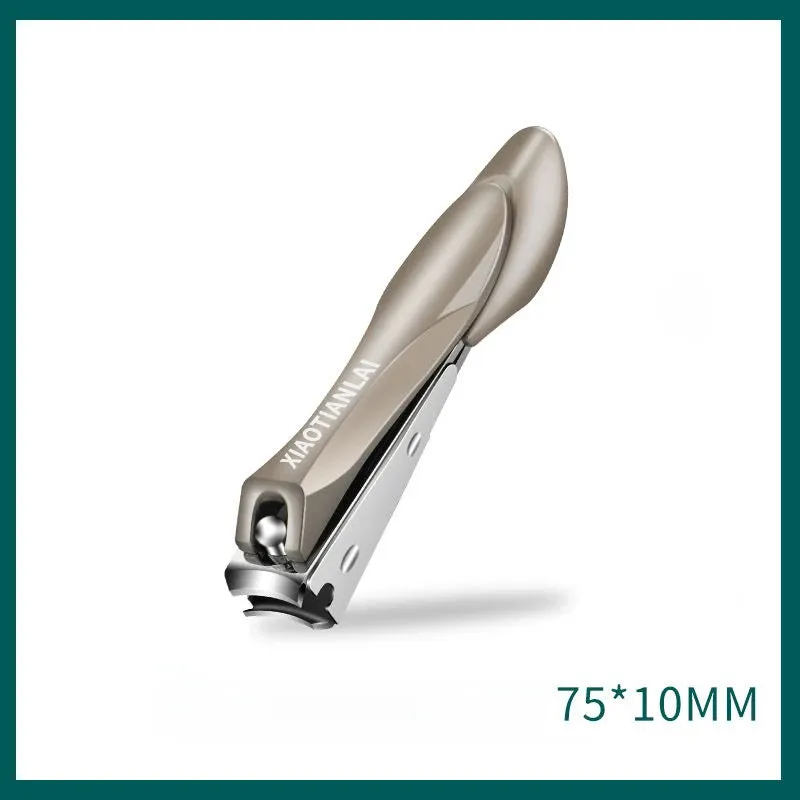 Stainless Steel Nail Clippers - Sharp/Curved Edge Design