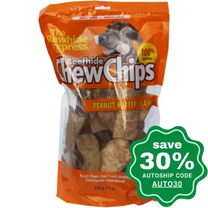 The Rawhide Express - Chew Chips - Peanut Butter - 450G