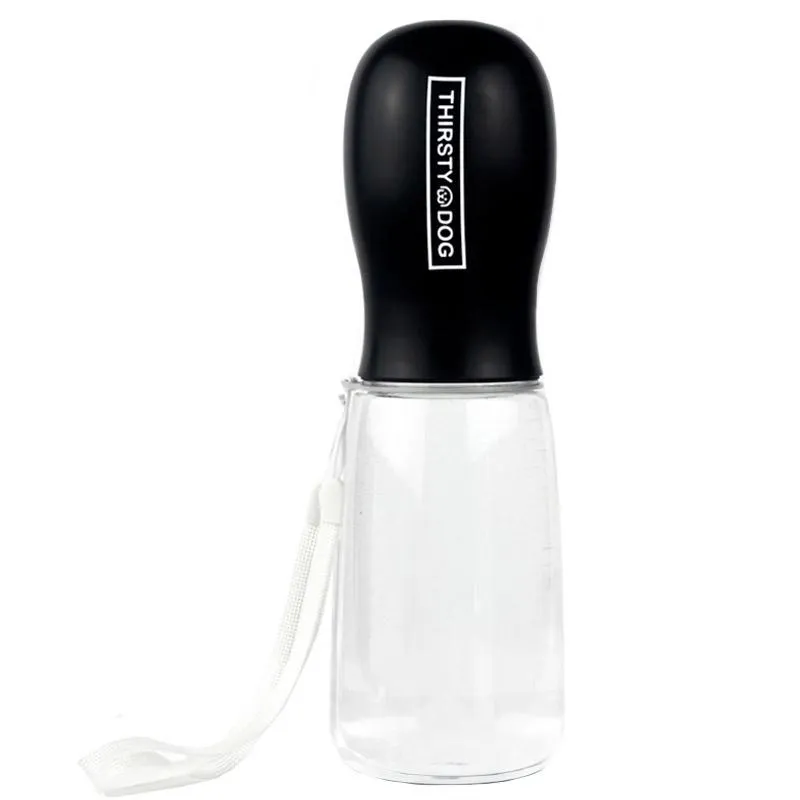 Thirsty Dog Drink Bottle - Black