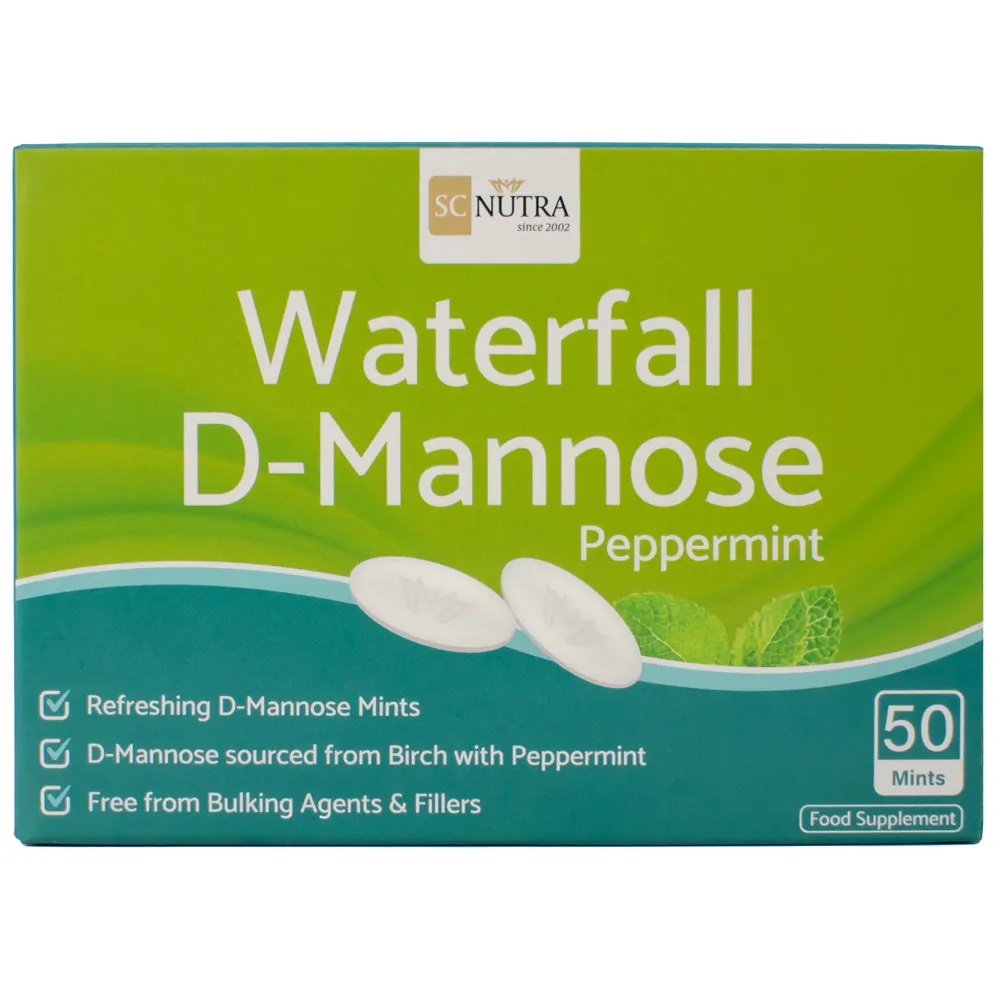 Waterfall D-Mannose Mints Peppermint