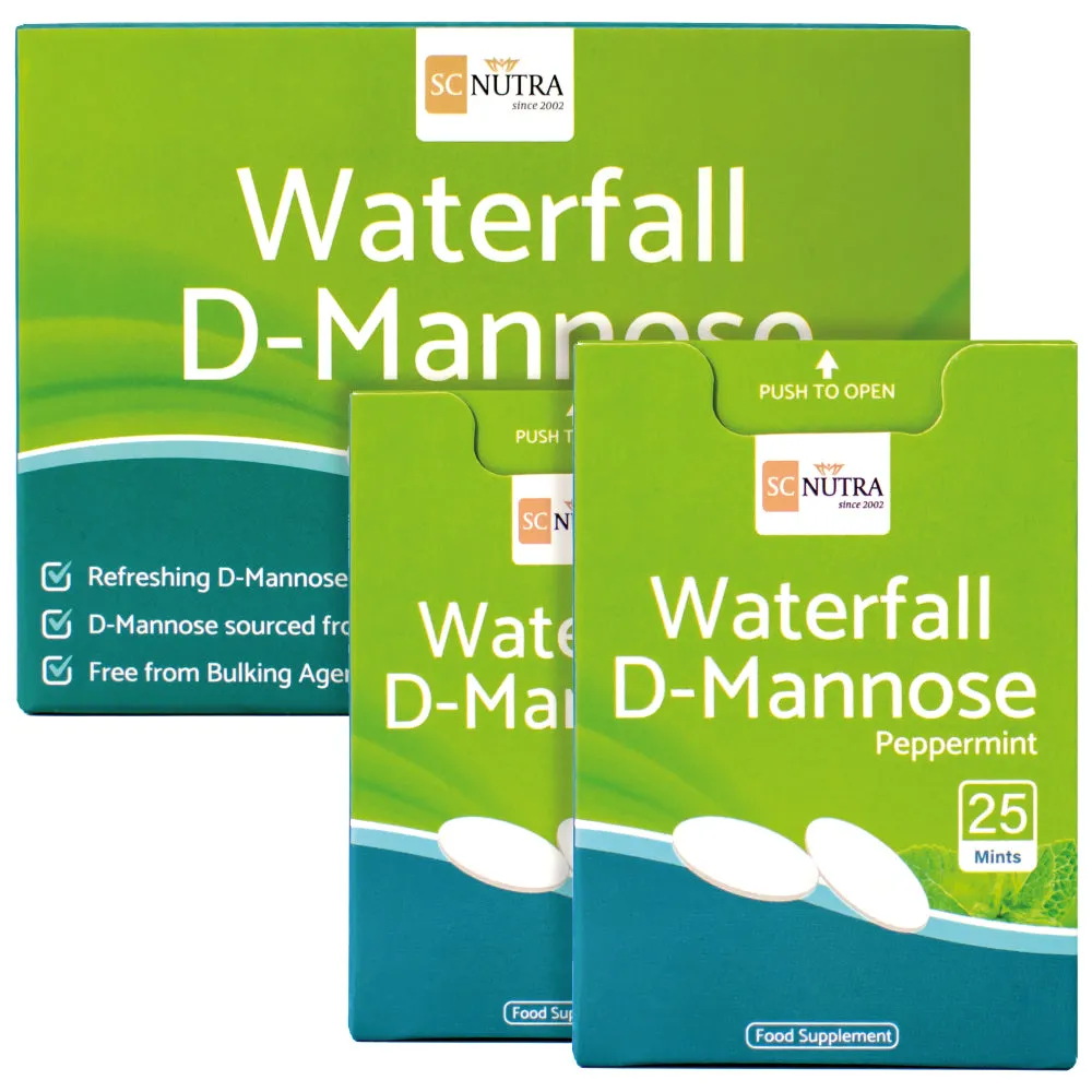 Waterfall D-Mannose Mints Peppermint