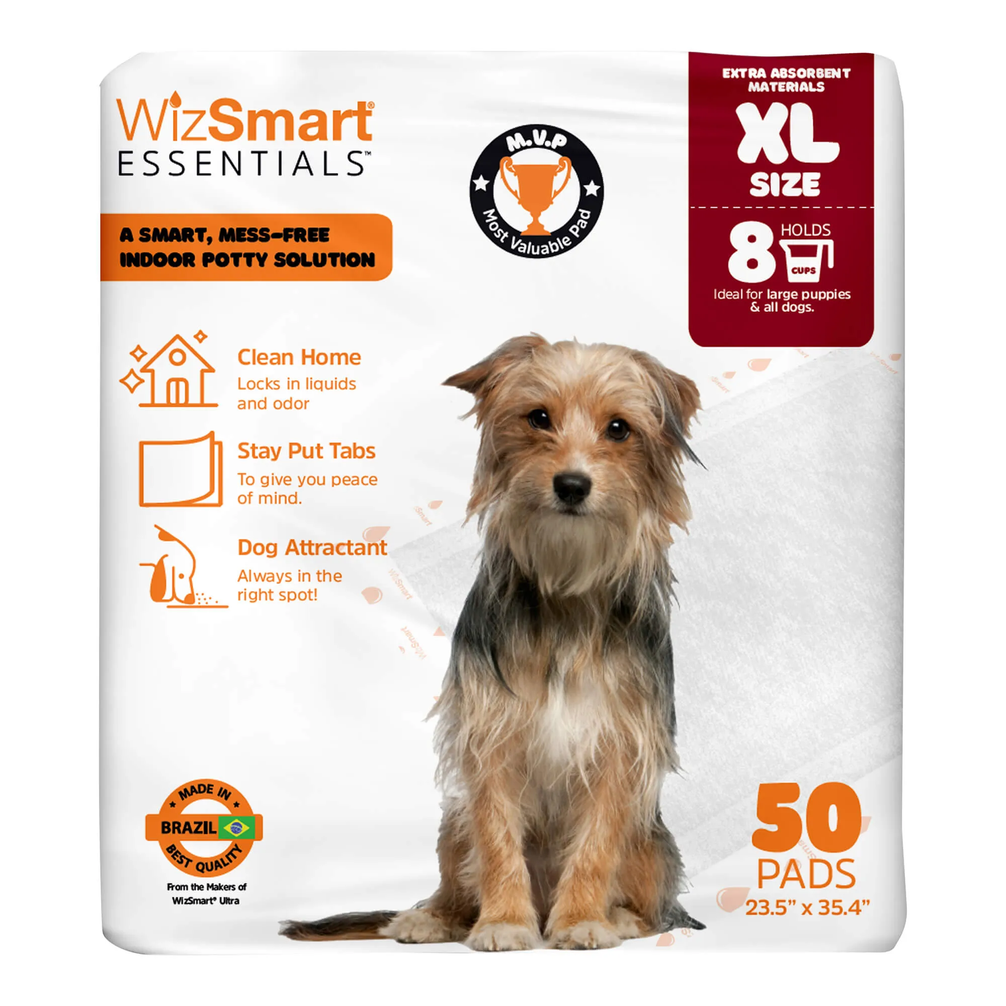 WizSmart Essentials Pads, XL